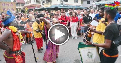 旧玻璃口财神庙神游  华印乩童随印度音乐起舞