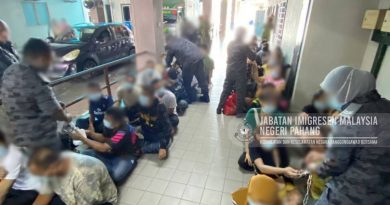彭移民局遣返40名泰国非法外劳