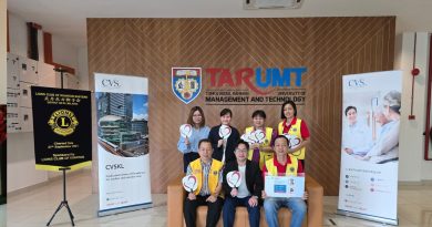 关丹第3分区狮子会  拉曼理工大学彭亨分校     CVSKL  联办健康讲座会