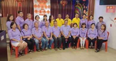 而连突欢乐歌舞俱乐部大会暨改选    陈成强蝉联主席