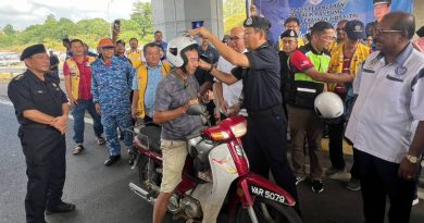 彭总警长:周末回乡高峰期 监督全彭31车祸黑区