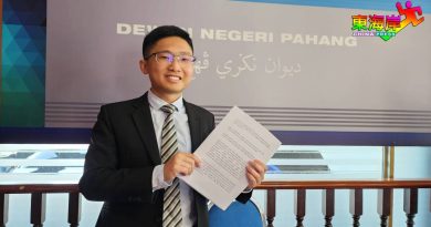 何子扬吁州政府支持     金马仑设游泳池计划