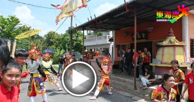 劳勿天圣传香（第五队）官将首  参拜金英坛 官服开光