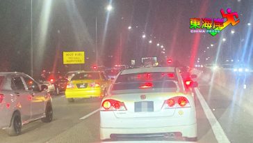 独家丨白天塞到晚上 加叻大道 越夜越塞 油站爆满