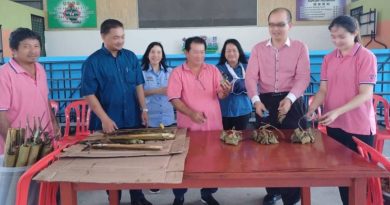 关丹双溪索培民华校   庆双佳节    办“裹粽子”    制作竹筒饭活动