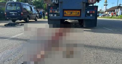 行人过马路跌倒    遭罗厘碾过    现场血肉模糊  惨不忍睹