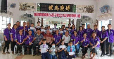 何敬贤：吁会员号召家人年轻人加入     让会馆文化得以传承