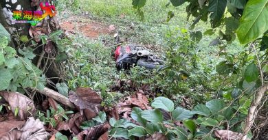 摩哆失控滑落路肩 警证实华青车祸亡
