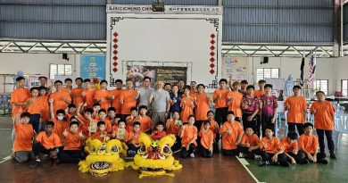 彭思林：舞狮象征着力量   勇气  团结    不仅是表演