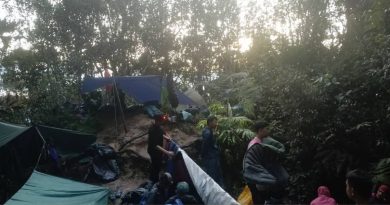 隆女随团攀登大汉山腿伤      消拯员派直升机救援