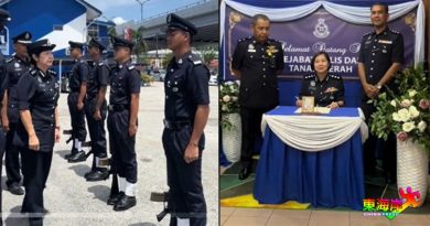 武吉阿曼华人警官访丹