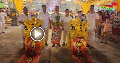 视频｜支持中华传统文化艺术     关丹斗母宫    报效2醒狮