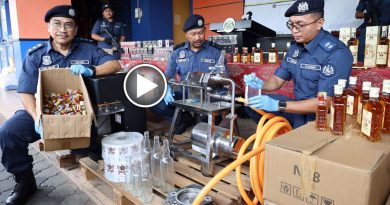 视频｜跨州捣破走私货仓     起逾269万私烟烈酒
