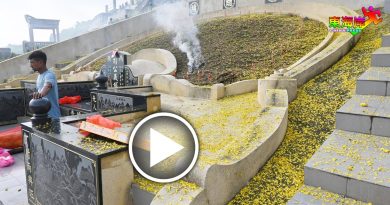 文冬两广义山秋祭  燃放黄鞭炮添旺气