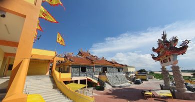 丹灵应殿美化工程完成80%  欢迎善信参观工程进展