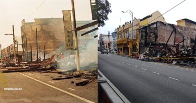 “关丹大街百年老店火灾”    29年前该处附近曾烧17店