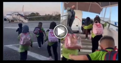 视频｜幼儿园童坐飞机一日游   网民赞老师家长护娃能力