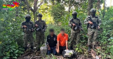 乘船横渡哥乐河 2缅偷渡客遭陆军逮