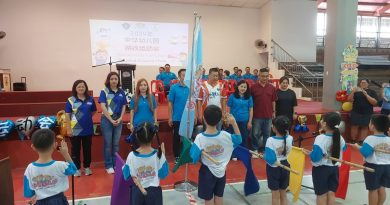 哥打峇鲁中华幼儿园 运动会亲子互动竞赛