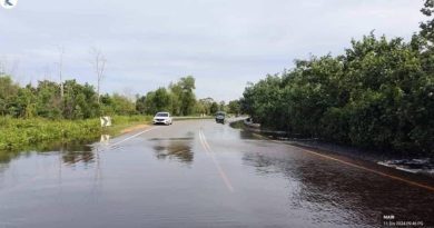 关丹天气转晴   大部分道路恢复通车
