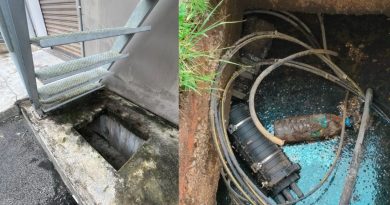 偷沟盖电缆案件频传   陈俊广：威胁安全及不便