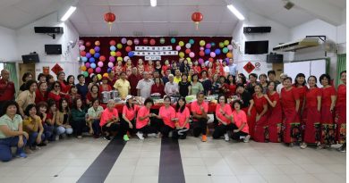 蔡永祥：乐龄组付出及奉献     团结奋进精神值得学习