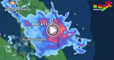 未来3天持续降雨     关丹9地区   或淹水