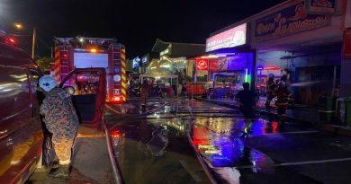 自助洗衣店突失火 孕妇逃生撞伤肚皮
