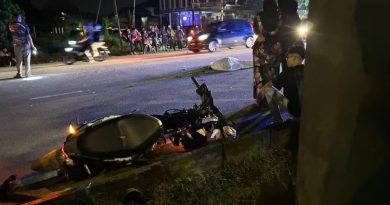 2摩哆午夜迎面撞     一死一重伤