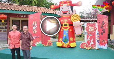 蛇来运转丨10尺高  挂200灯笼  广福庙大财神爷  贺年
