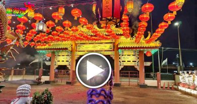 蛇来运转丨红灯笼七彩灯相辉映  文冬六壬宫年饰亮灯