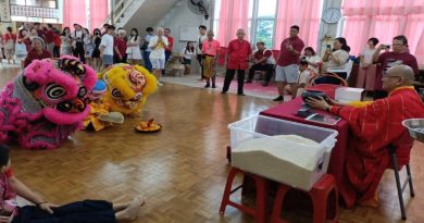 丹佛教会年初一供僧    开健师父受邀坐镇