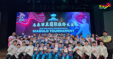 彭亨州关丹永春会馆扯铃队    征战国际扯铃大赛获佳绩