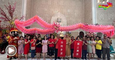 视频丨彭亨佛教会初十采青     数百名市民围观