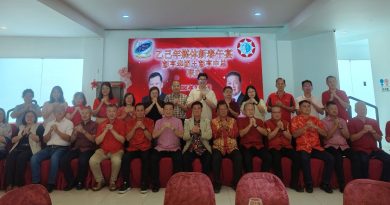 乙巳年媒体新春午宴   中文媒体和华社代表相互交流