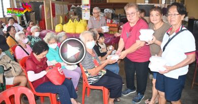 文冬雀友俱乐部慈善活动   捐助癌妇  派100份午餐