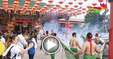 文冬力巴士六壬宫　盛大游神 庄严热闹