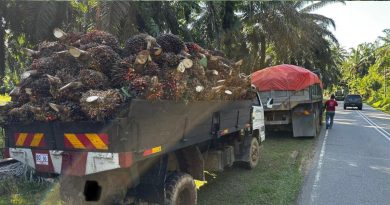 彭陆交局“超载特别行动”      监督商用车公路安全