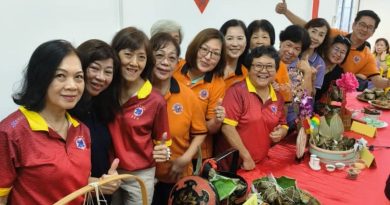 丹德教会紫灵阁妇女组 粽子品尝会各乡团交流