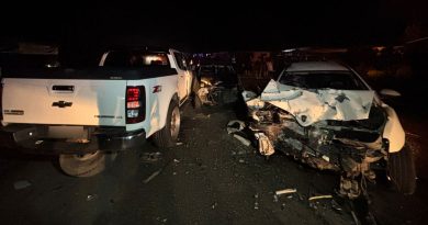 马樟3车连环撞 酿1死13伤