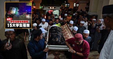 大学生巴士翻覆｜送抵登州家乡 2死者 已下葬
