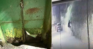 行窃不成 留一坨屎 华裔东主 CCTV搜证