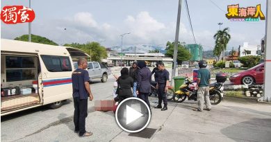 独家丨摩哆翻覆骑士受伤  大批警员协助引关注