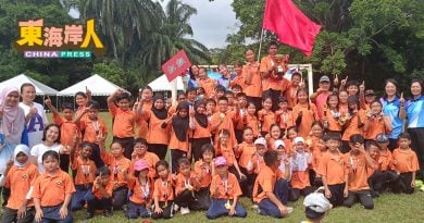 立卑中华小学运动会   健儿公平竞技展活力
