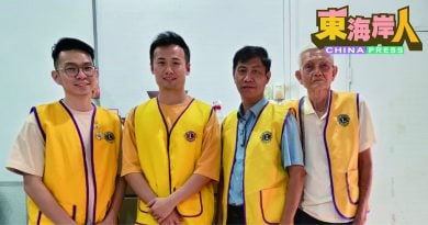直凉华文狮子会 19日办羽球赛急救课程