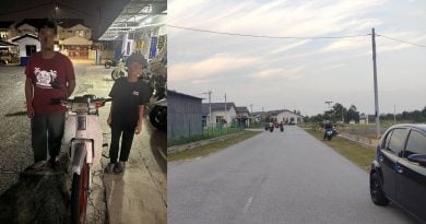 住宅区展开取缔行动     关丹交警发20张罚单    扣2人