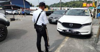 文冬交警特别行动  开出320张罚单