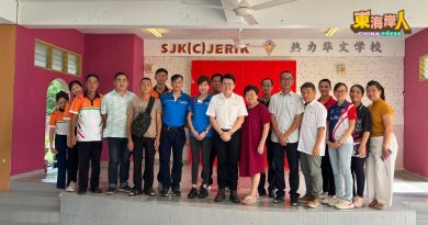 李政贤征求永骋赞助  热力华小更换灯管风扇