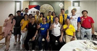 狮子会308 B1区第3分区    会面癌症意识讲座会