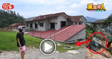 独家丨 山边洋房豪雨惊魂  围墙喷泉式漏水  担心崩塌